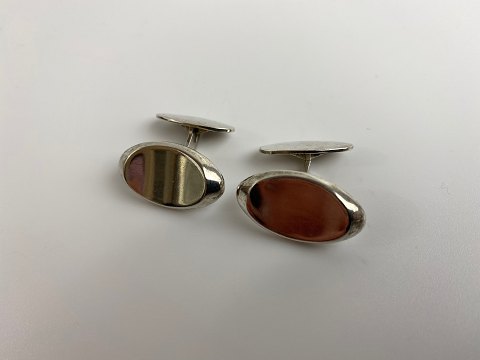 Hermann Siersbøl cufflinks, 250 DKK, 925 Sterling silver, weighs 8 grams