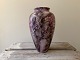 Purple Art Deco lustre vase from Arabia, Finland 
with marble effect