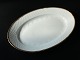 Hartmann dish no. 16, Bing & Grondahl, white with 
gold edge