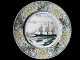 Adams England Winter Scenes Dinner plate, 
multicolor, diameter 26.50 centimeters / 10 3/8"