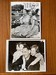 2 originale sort/hvide fotos af dronning Margrethe 
fra 1953, kort efter vedtagelsen af Grundloven, 
der gjorde Margrethe til Danmarks tronfølger.