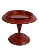 Antique Burmese footed dish / pedestal tray / 
table stand. Lacquer work. Late 19th century to 
early 20th century. Burma (Myanmar).